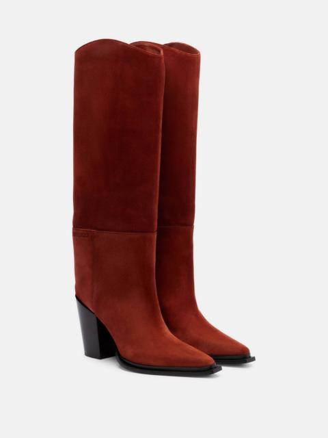 Cece 80 suede knee-high boots