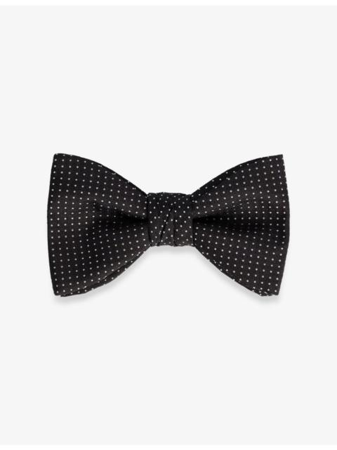 Micro-Dot Silk Bow Tie
