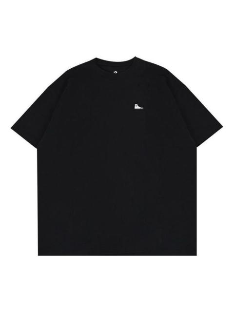 Converse Go-To Sneaker Patch T-Shirt 'Black' 10025397-A01
