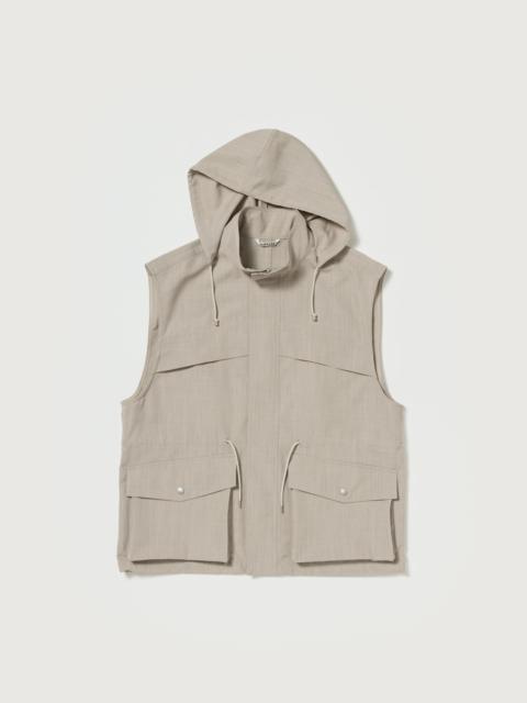 WOOL MAX CANVAS OVER VEST