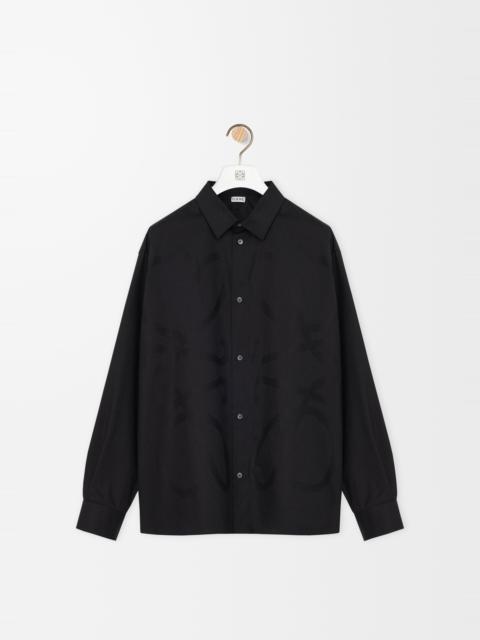 Anagram shirt in cotton