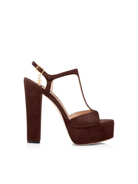 SUEDE LEATHER ANGELINA PLATFORM SANDAL