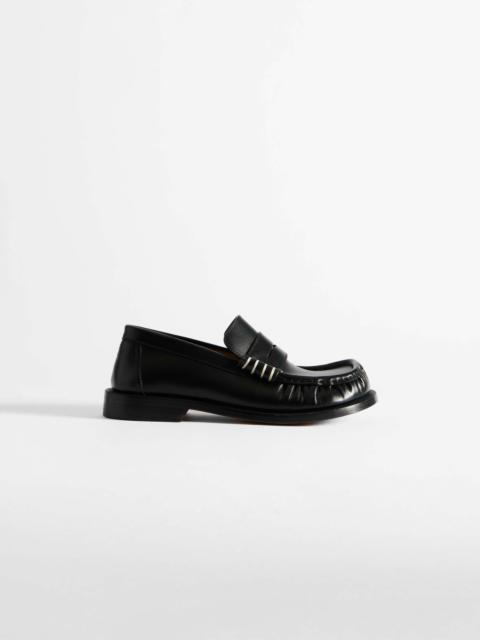 WOMENS LOAFER MOCCASIN IN BLACK