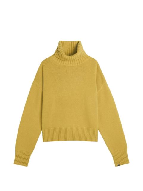 roll-neck sweater