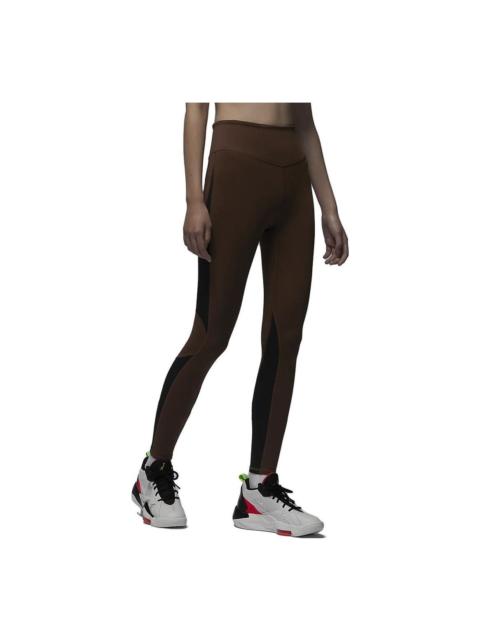 (WMNS) Air Jordan Sport Tech Leggings 'Brown' FB4648-259