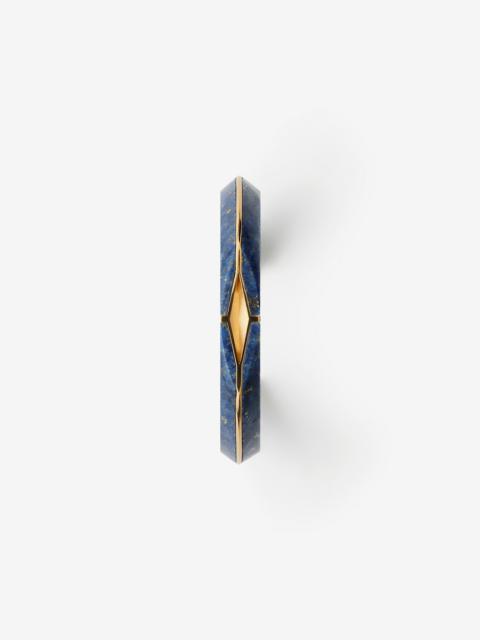 Lapis Hollow Cuff