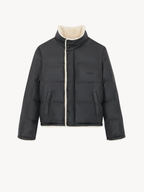 saint laurent down puffer jacket in nylon