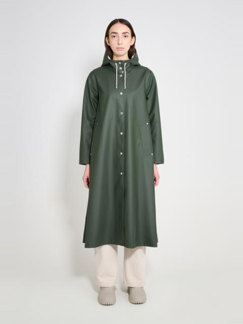 Mosebacke Long Raincoat Green