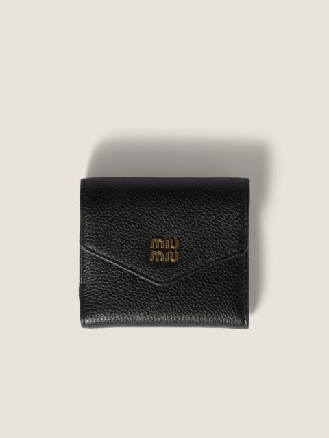 Small leather wallet