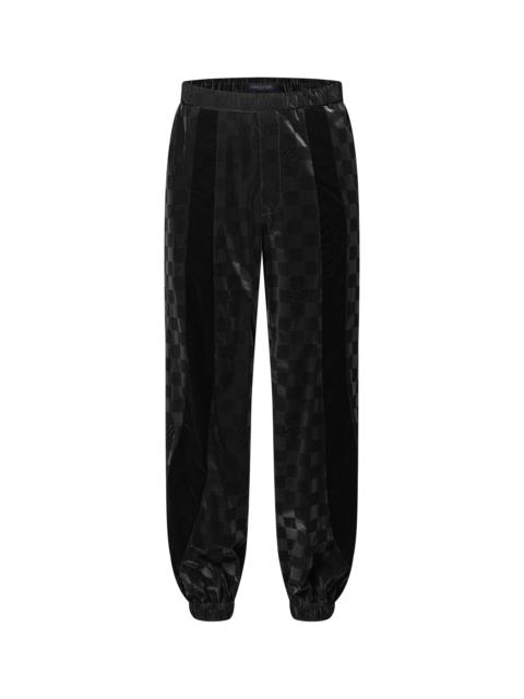 Flocked Damier Technical Track Pants