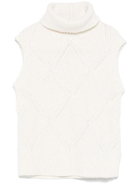 knitted tank top