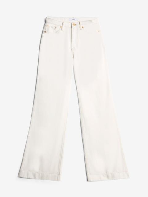 Tailorless Denim Lustre Modern Dojo in Blanc