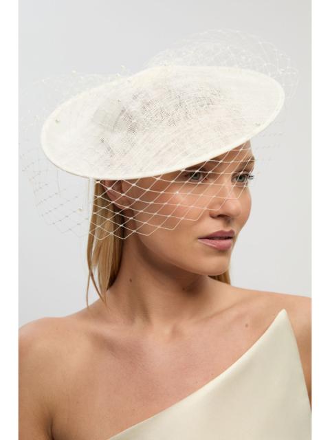Pearl & Net Fascinator