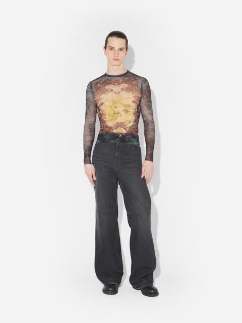 THE BLUE MÉDAILLON TOP