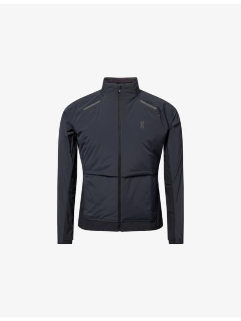 Weather Insulated Reflective-Logo Shell Jacket