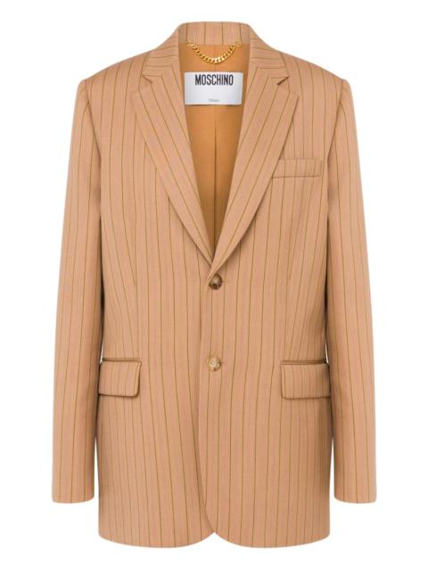 pinstripe blazer