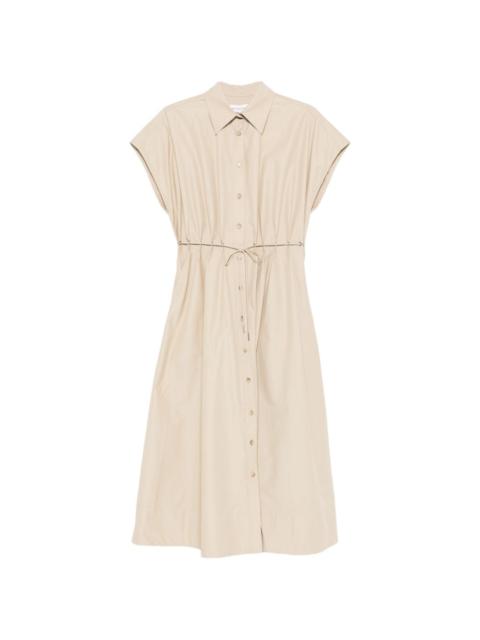 Blake eyelet waist shirt dress