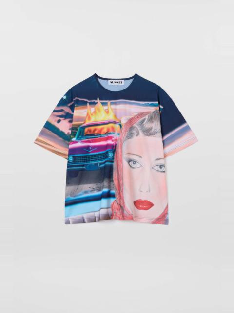 OVER T-SHIRT / Annemarie print