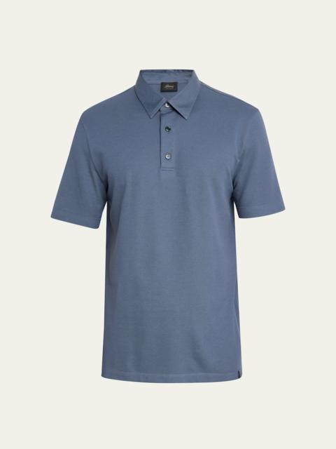 Men's Jersey Pique Polo Shirt