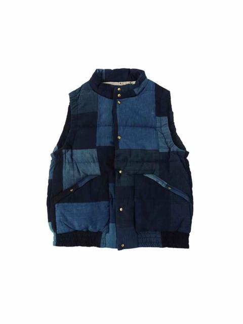 INSULATOR DOWN VEST KOFU INDIGO