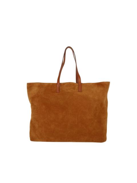 suede tote bag