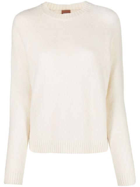long-sleeve knit sweater