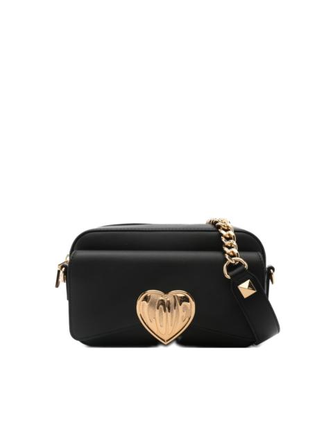 heart-detail shoulder bag