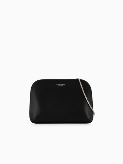Satin La Prima clutch bag