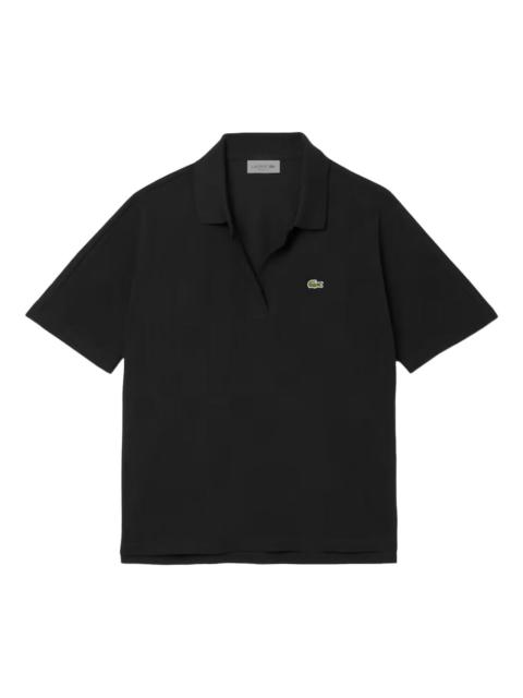 logo-patch polo top
