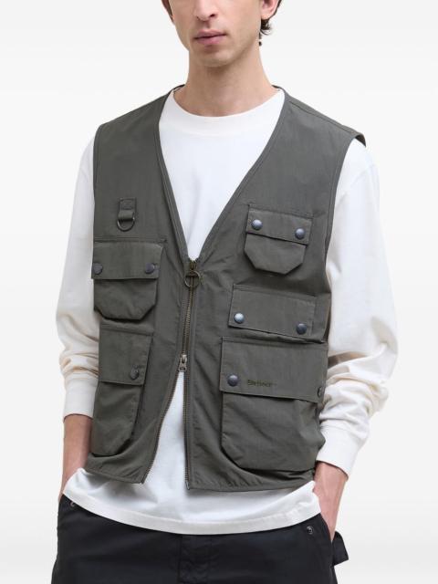 Utility Editor multi-pocket gilet