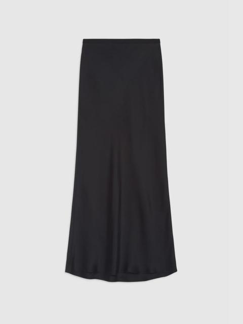 Bar Silk Skirt - Black