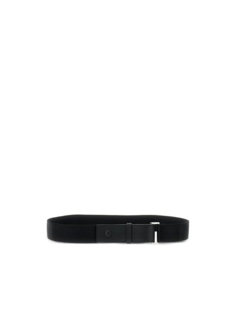 elastic button belt