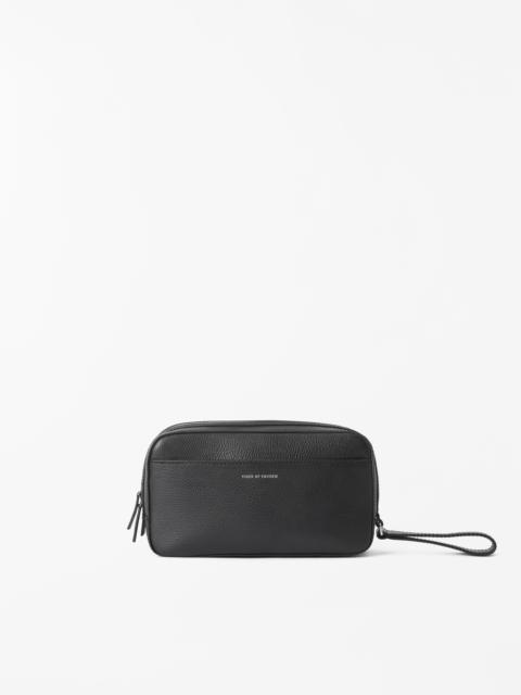 Wes Leather Wash Bag