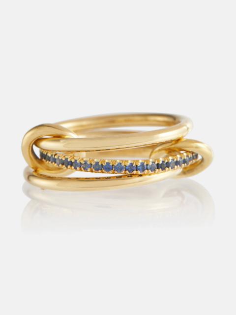 Sonny 18kt yellow gold and sapphire ring