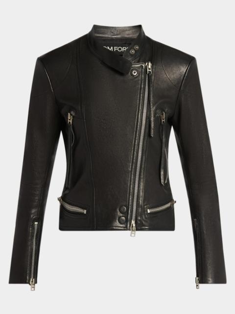 Leather Moto Jacket
