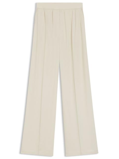 RELAXED-FIT TROUSERS IN FLUID CREPE