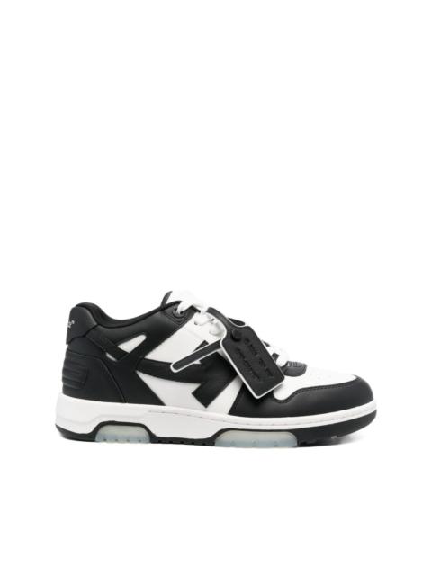 Out Of Office arrow-detail leather low-top sneakers
