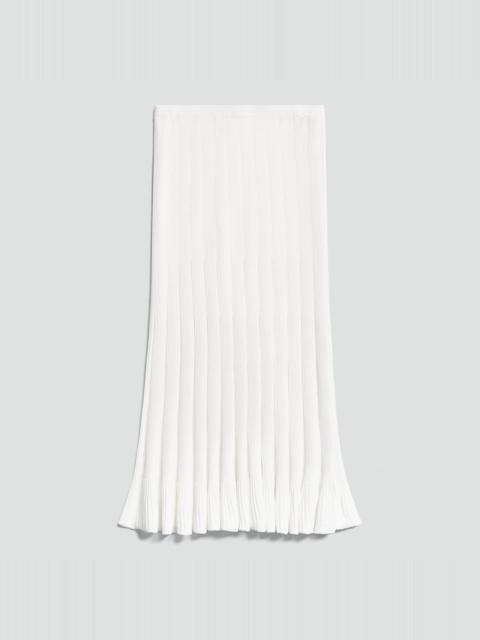 Paneled Skirt in Stretch Knit