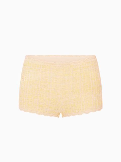 Atlanta Knit Tweed Mini Shorts