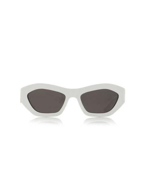Acetate Sunglasses white