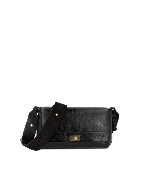 Mortimer flap crossbody bag