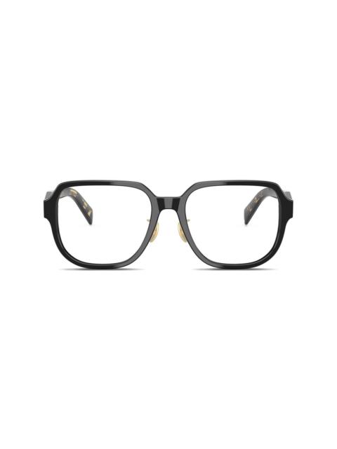 square-frame glasses