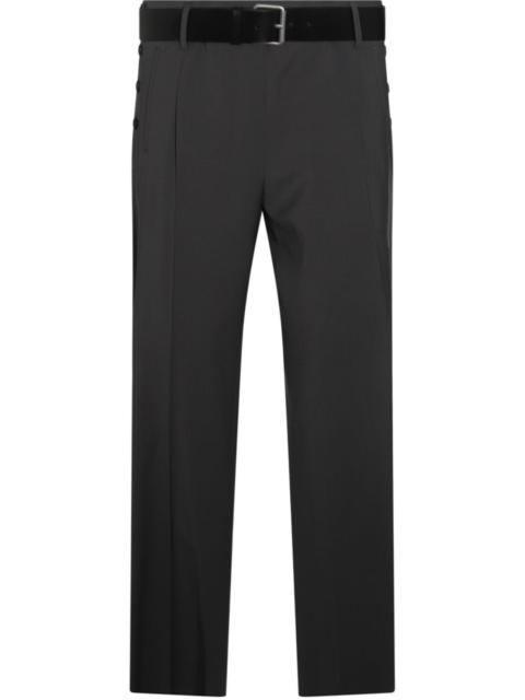 straight-leg trousers