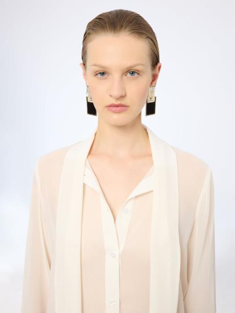 Cream Three Graces Earrings