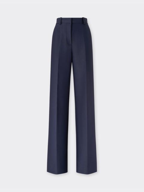 Technical gabardine trousers