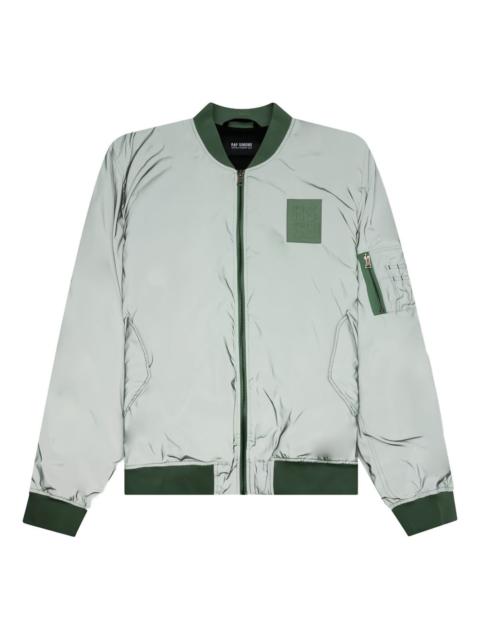 logo-patch bomber jacket