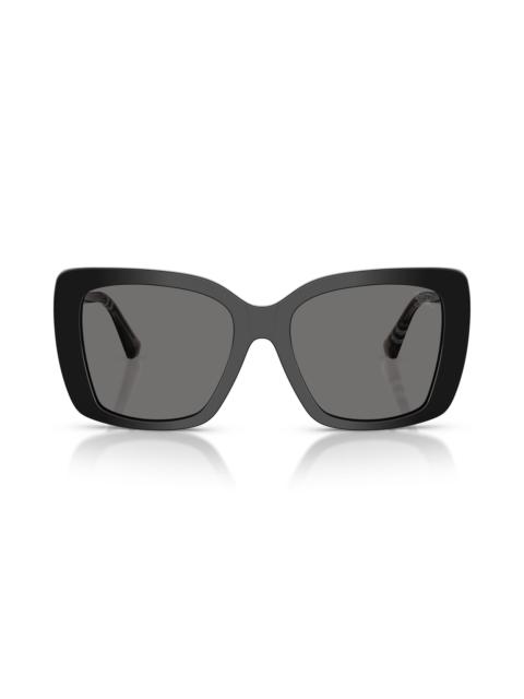 burberry 54mm Square Sunglasses in Black at Nordstrom