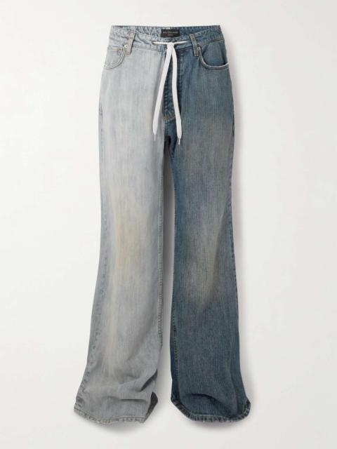 Two-tone jeans