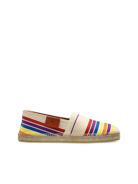 striped espadrilles