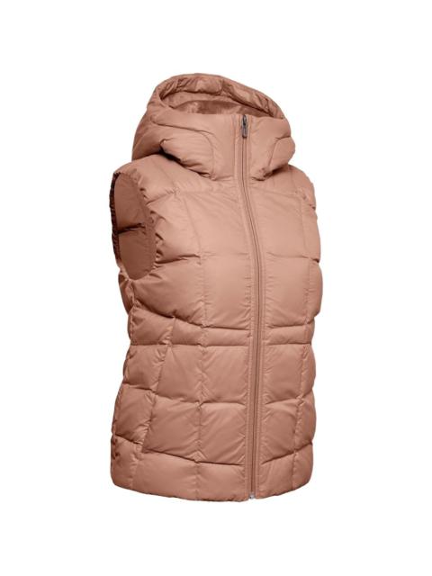 hooded down gilet